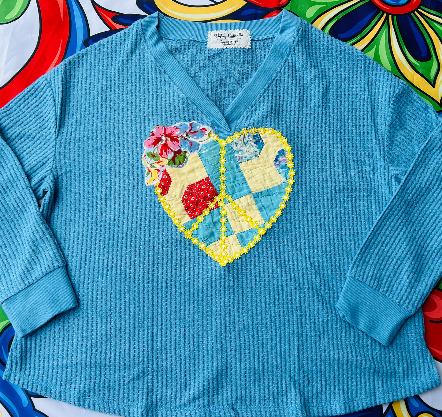 My quilted heart at peace!!!